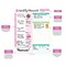 bloom daily planners Planning Pad, 8.5" x 11", Weekly Planning System, Bloom